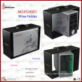 Luxury Rotatable Wooden Boxes for Wine Bottles Chivas